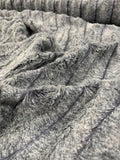 Chinchilla Fog Gray - Cuddle Minky Faux Chinchilla Fur Fabric