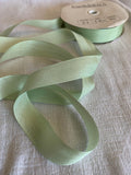Mint Green 18mm/3/4" Pure Silk Ribbon