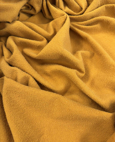 Gold - Hand Dyed Silk Noil Fabric