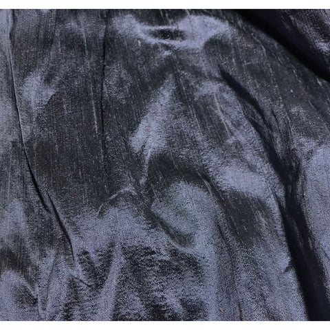 Periwinkle Blue - Silk Dupioni Fabric - Remnant 10.5"x62"