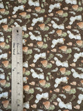 Bunnies & Butterflies - Nature's Nursery - Paintbrush Studio Cotton Fabric