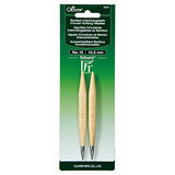 Clover Needlecraft Takumi Bamboo Interchangeable Circular Knitting Needles (Choose Your Size)