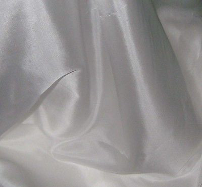 White - 6mm Silk Habotai (45")