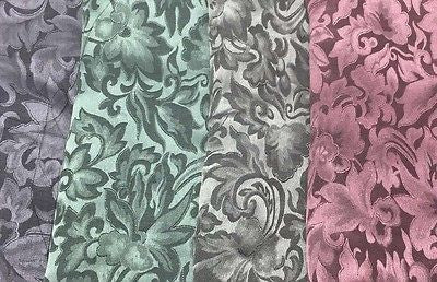 Pastels Sample Set cheapest - Hand Dyed Silk Velvet Fabric - 1/4 Yard Each