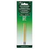 Clover Needlecraft Takumi Bamboo Interchangeable Circular Knitting Needles (Choose Your Size)