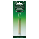 Clover Needlecraft Takumi Bamboo Interchangeable Circular Knitting Needles (Choose Your Size)