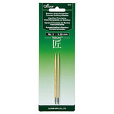 Clover Needlecraft Takumi Bamboo Interchangeable Circular Knitting Needles (Choose Your Size)