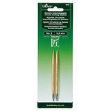 Clover Needlecraft Takumi Bamboo Interchangeable Circular Knitting Needles (Choose Your Size)