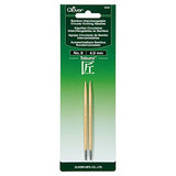 Clover Needlecraft Takumi Bamboo Interchangeable Circular Knitting Needles (Choose Your Size)