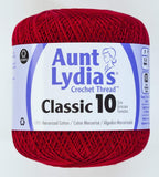 Coats Aunt Lydia's Crochet Cotton Thread Classic Size 10