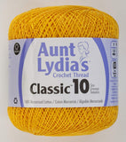 Coats Aunt Lydia's Crochet Cotton Thread Classic Size 10
