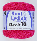 Coats Aunt Lydia's Crochet Cotton Thread Classic Size 10