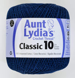 Coats Aunt Lydia's Crochet Cotton Thread Classic Size 10