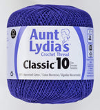 Coats Aunt Lydia's Crochet Cotton Thread Classic Size 10