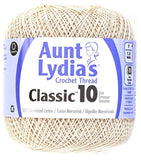 Coats Aunt Lydia's Crochet Cotton Thread Classic Size 10