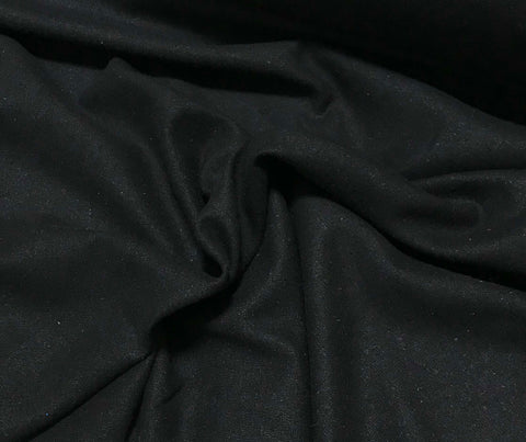 Black - Silk Noil