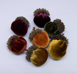 Silk Velvet Acorns Kit - Autumn Colors (7 Acorns) Make Your Own!