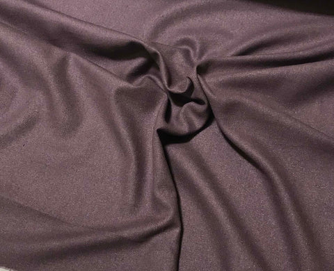 Dusty Plum - Silk Noil