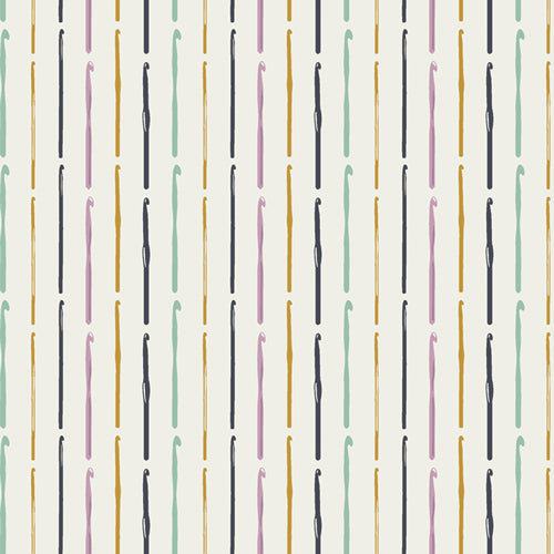Maker's Tool - Hooked - by Mathew Boudreaux for Art Gallery 100% Cotton Fabric