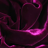 Iridescent Deep Fuchsia - Silk Velvet