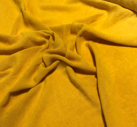 Honey Mustard - Hand Dyed Poplin Gauze Silk Noil