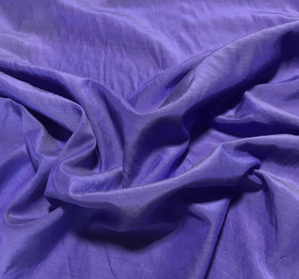 Iris Purple - Hand Dyed Silk/ Cotton Habotai