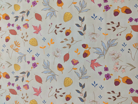 Acorns & Pinecones - Autumn Vibes - Art Gallery Fabrics -Premium Cotton Fabric