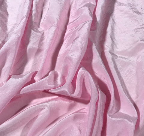 Ballerina Pink - Hand Dyed Silk/ Cotton Habotai