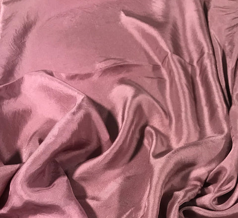 Antique Mauve - Hand Dyed Silk Twill