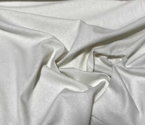 Bright White - Silk Noil