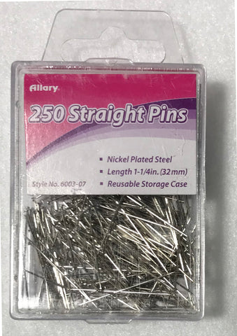 250 Straight Pins - Allary Brand