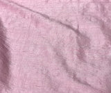 Baby Pink - Hand Dyed Silk Dupioni Fabric
