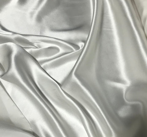 Natural White - 19mm Silk Charmeuse