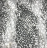 Fawn Metal Gray - Cuddle Minky Faux Deer Fur Fabric