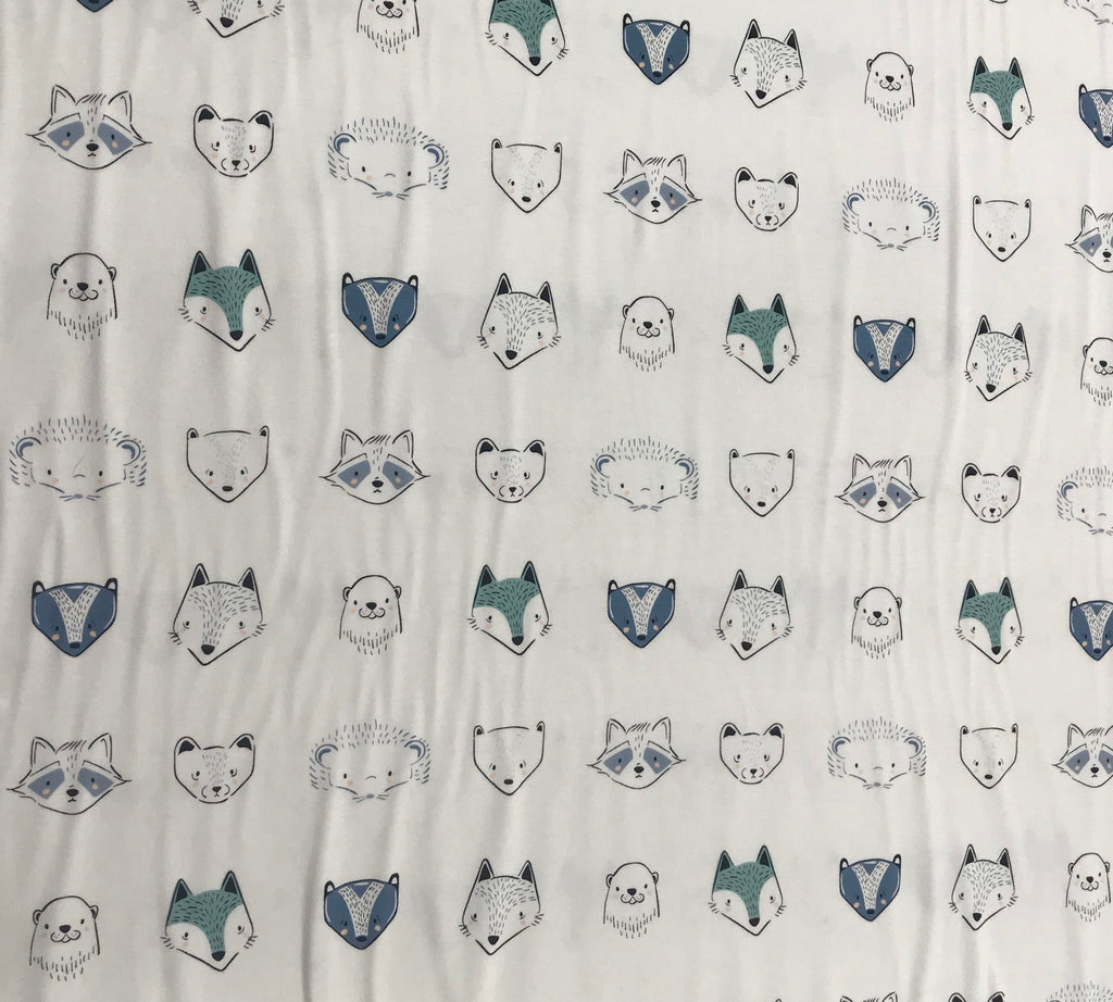 Furries Cool Pine Lullaby - Art Gallery Fabrics - Cotton Knit