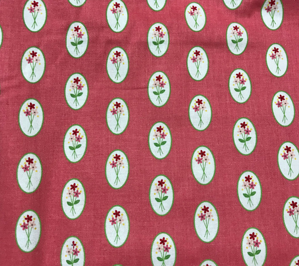 Vintage Adventure Cameo Pink - Riley Blake Cotton Fabric