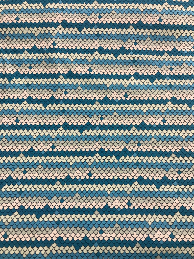 Catch & Release - Blue Reflectors - Art Gallery Premium Cotton Fabric