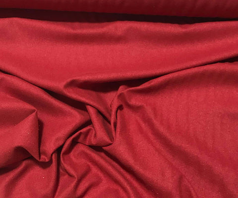 Brick Red - Silk Noil