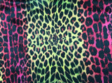 Rainbow Leopard Spots - Silk Charmeuse
