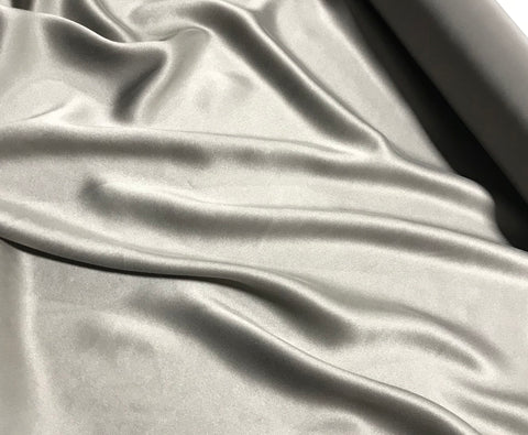 Taupe - Sandwashed Silk Charmeuse