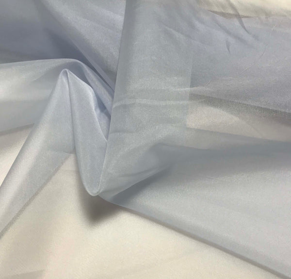 White - Soft Silk Organza Fabric – Prism Fabrics & Crafts