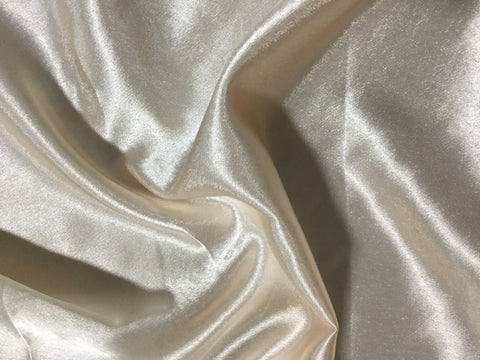 Peach - Faux Silk Charmeuse Satin Fabric