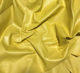 Mustard Yellow - Lambskin Leather
