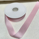 100% Cotton Satin Ribbon 1" wide Made in France (6 Colors to choose from)