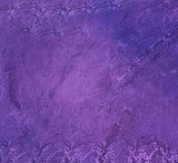 Lavender Purple Paisley - Hand Dyed Silk Jacquard