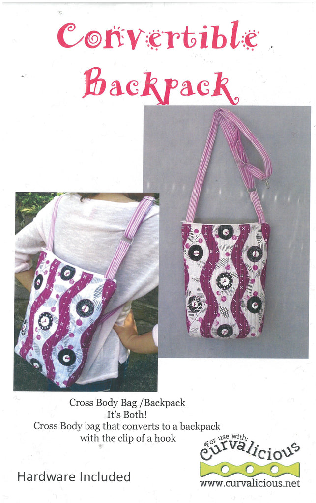 Convertible Backpack - Curvalicious