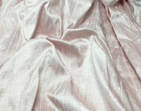 Baby Pink - Silk Dupioni Fabric