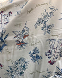 Botanical Innocence - Sketchbook - by Art Gallery 100% Cotton Fabric