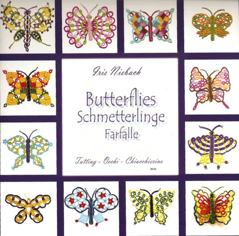 Butterflies Tatting Book by Iris Niebach