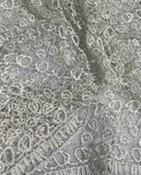 White Pebbles - Schiffli Lace Fabric